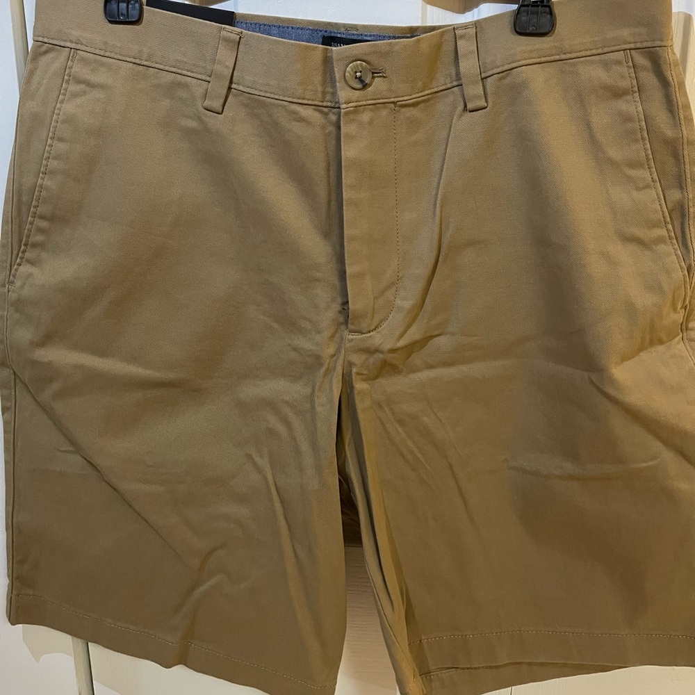 NWT Men’s Banana Republic Stretch Aiden Tan Shorts